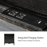 Hippe 3-Drawer Nightstand