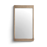 Aimee 44"X77" Solid Brushed Ash Floor Mirror