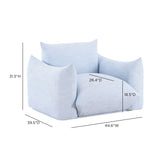 Saint Tropez Stuffed Indoor/Outdoor Armchair