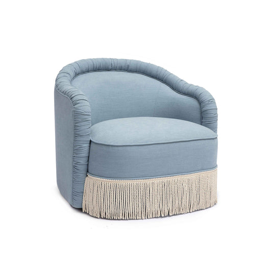 Pamela Tasseled Lounge Accent Chair
