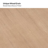 Miranda Solid Wood Round Dining Table