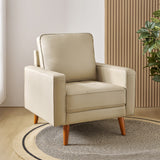 Aurelian Genuine Leather Armchair