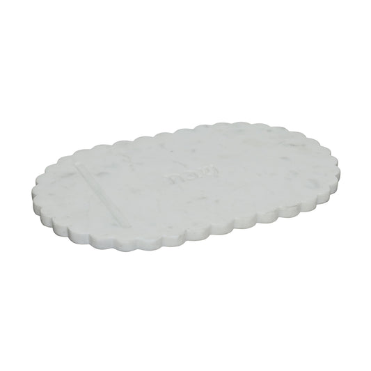 Shabbat Marble Serving Board