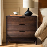 Kirk 3-Drawer Nightstand