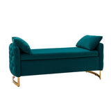 Christoph Upholstered Flip Top Storage Bench