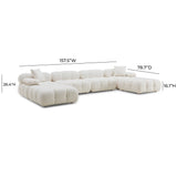 Calliope 6-piece Performance Modular U-Sectional