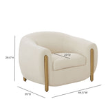 Lina Accent Chair by Inspire Me! Home Decor