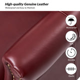 Anthony Genuine Leather Armchair