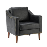 Bonita Vegan Leather Armchair