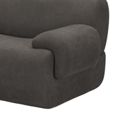 Zenith 5-Piece Contract-Grade Upcycled Fabric Modular L-Sectional