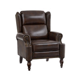 Arnold Genuine Leather Manual Recliner