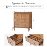 Hadrian 4-Drawer Accent Chest