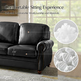 Gerardo Genuine Leather Sofa