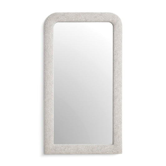 Heidi 43"X78" Upholstered Oversized Floor Mirror
