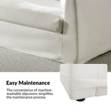 Riccardo Slipcovered Sofa