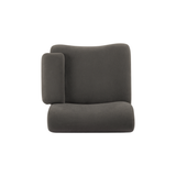 Zenith Contract-Grade Upcycled Fabric Corner Chair