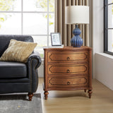 Alois 3-Drawer Nightstand