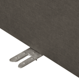 Zenith 5-Piece Contract-Grade Upcycled Fabric Modular L-Sectional