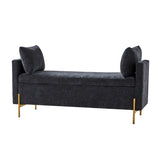 Arrigo Upholstered Flip Top Storage Bench