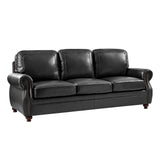 Gerardo Genuine Leather Sofa