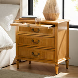 Ove 3-Drawer Nightstand