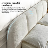 Gerrard Upholstered Platform Queen Bed
