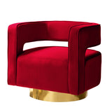 Blanca Swivel Barrel Chair