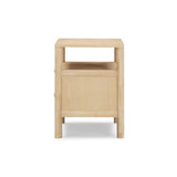 Tyra 22" Ash 2-Drawer Nightstand
