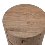 Etta Drum 3 - Drawer End Table