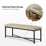 Arnold Upholstered Flip Top Storage Bench
