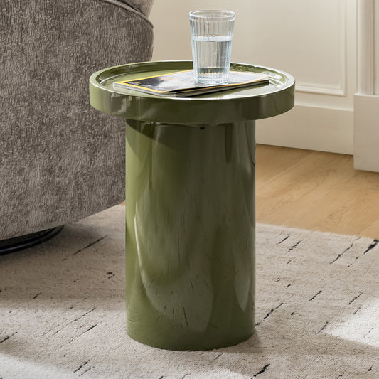 Musae End Table-OLIVE
