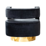 Blanca Swivel Barrel Chair