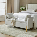 Arrigo Upholstered Flip Top Storage Bench