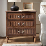 Ove 3-Drawer Nightstand