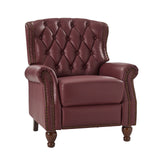 Abraham Genuine Leather Recliner