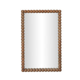 Cheyanne 29"X44" Carved Solid Wood Rectangular Wall Mirror