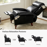 Richard Genuine Leather Manual Recliner