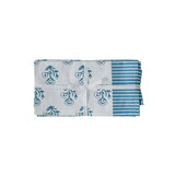 Crissy Cotton Canvas Printed Napkins - Set of 4