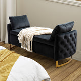 Christoph Upholstered Flip Top Storage Bench