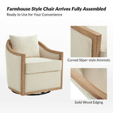 Paul Jess Farmhouse Swivel Chair