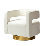 Blanca Swivel Barrel Chair