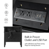 Griselda 3-Drawer Nightstand