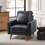 Aurelian Genuine Leather Armchair