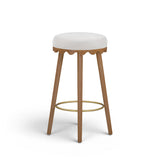 Oodle Performance Vegan Mohair Bar and Counter Stool