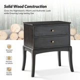 Adolf 2-Drawer Nightstand