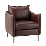 Georges Vegan Leather Armchair