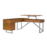 Alfons L Shape Lift Top Office Desk