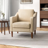 Bonita Vegan Leather Armchair