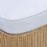 Axel Boucle Outdoor Ottoman