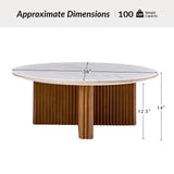 Oswald Marble Coffee Table